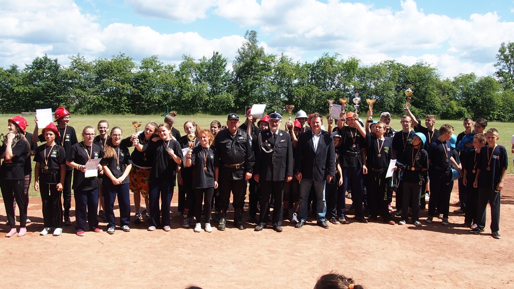 Rywalizacja strażackich „Młodzieżówek” w Gminie Liniewo