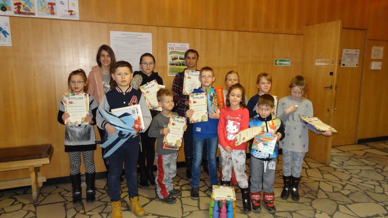 Konkurs plastyczny oraz literacki w GBP w Liniewie