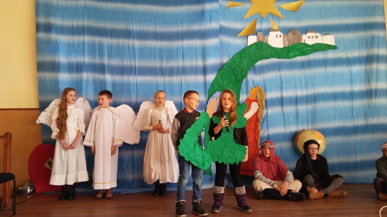 Sprawozdanie ze spotkania wigilijnego w świetlicy OSP w Wysinie 13 grudnia 2016r.