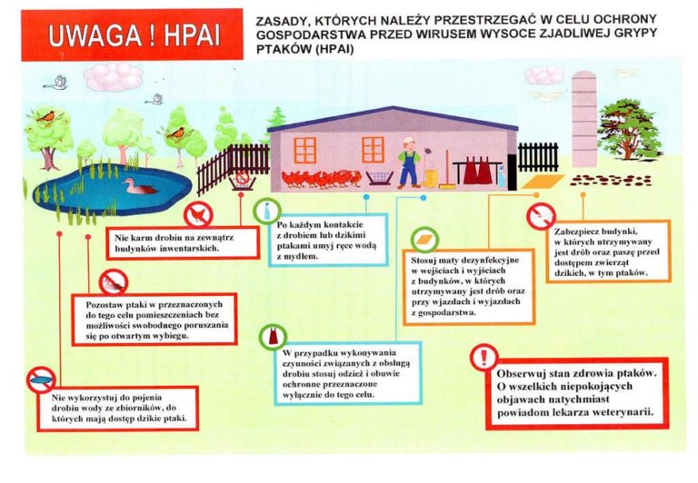INFORMACJA DLA HODOWCÓW DROBIU