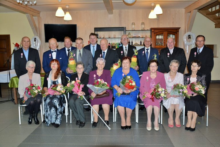 50-lecie, 55-lecie i 60-lecie Pożycia Małżeńskiego w Gminie Liniewo