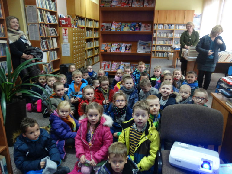 Wycieczka do Gminnej Biblioteki Publicznej w Liniewie