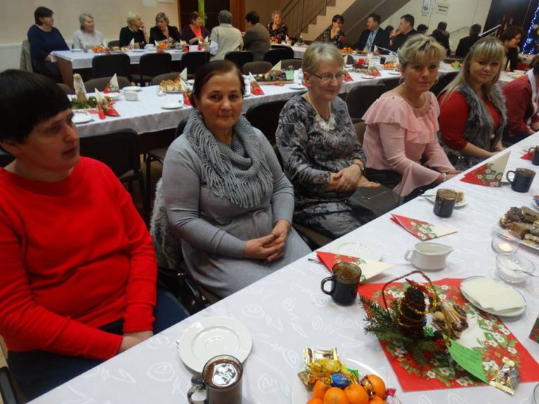Spotkanie członkiń KGW oraz róż różańcowych z Liniewa w dniu 12.12.2017r.