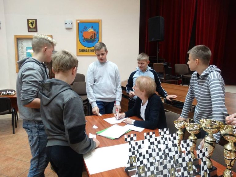 Turniej Szachowy dla mieszkańców Gminy Liniewo
