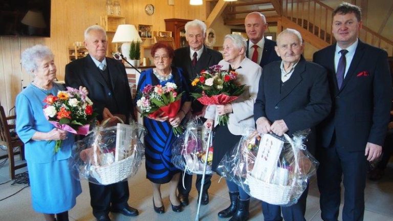 Obchody złotych, szmaragdowych i diamentowych godów małżeńskich w Gminie Liniewo