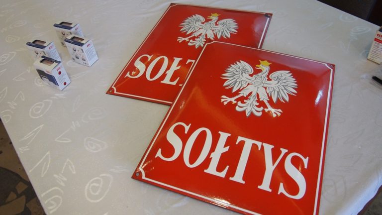 Podziękowania dla nowych sołtysów