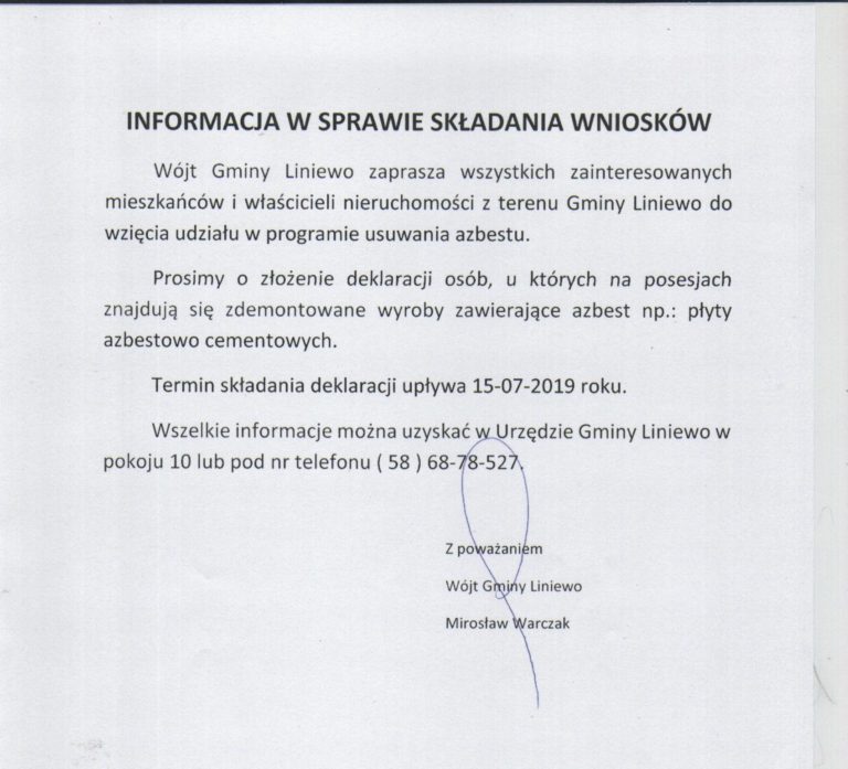 Program usuwania azbestu