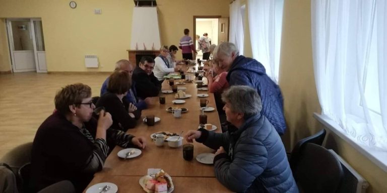Spotkanie klubu seniora w Głodowie
