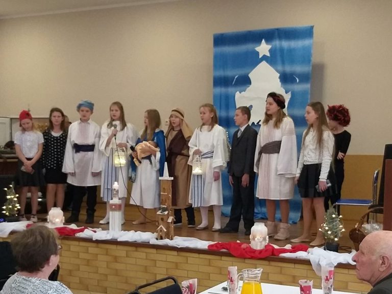 Spotkanie opłatkowe w miejscowości Wysin