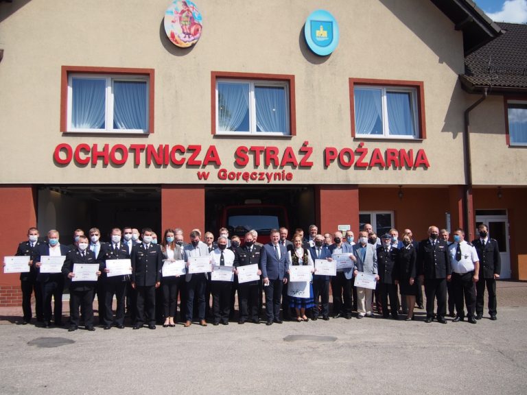 Dofinansowanie na zakup wyposażenia i umundurowania dla czterech jednostek OSP z gminy Liniewo