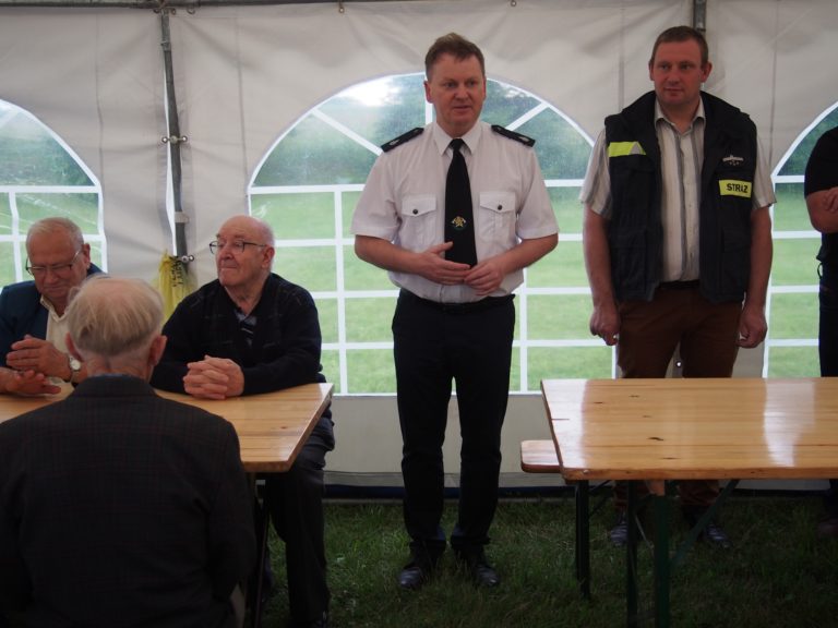 Piknik strażacki w Wysinie