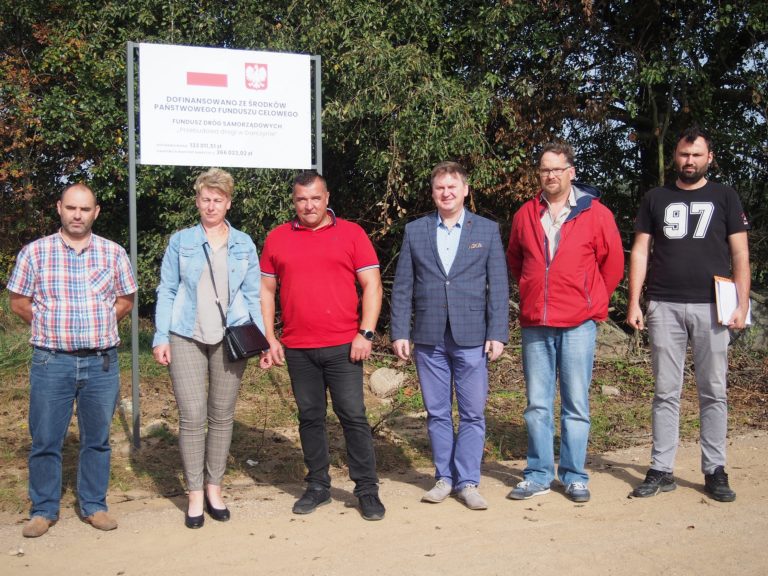 Odbiór drogi Garczyn – Milonki