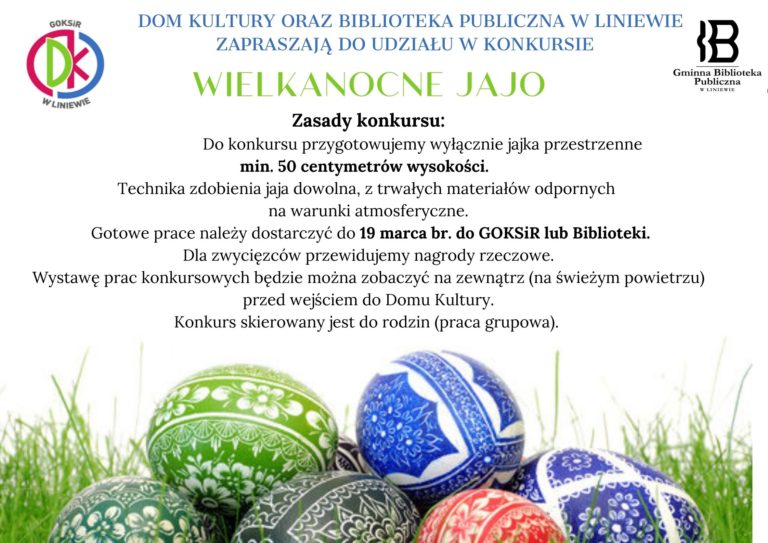 Konkurs- Wielkanocne jajo
