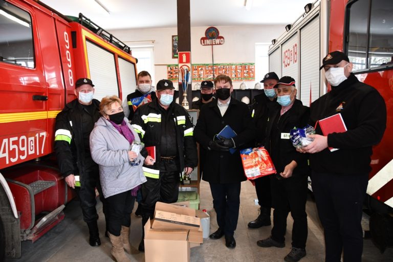 Wiosenny przegląd Ochotniczych Straży Pożarnych Gminy Liniewo