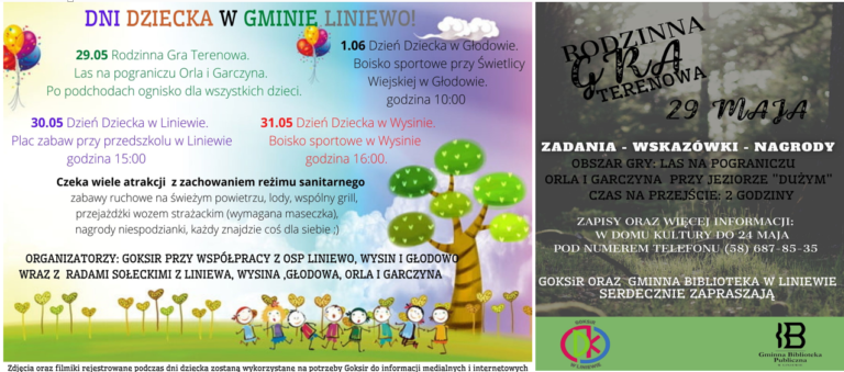 Dni dziecka w Gminie Liniewo