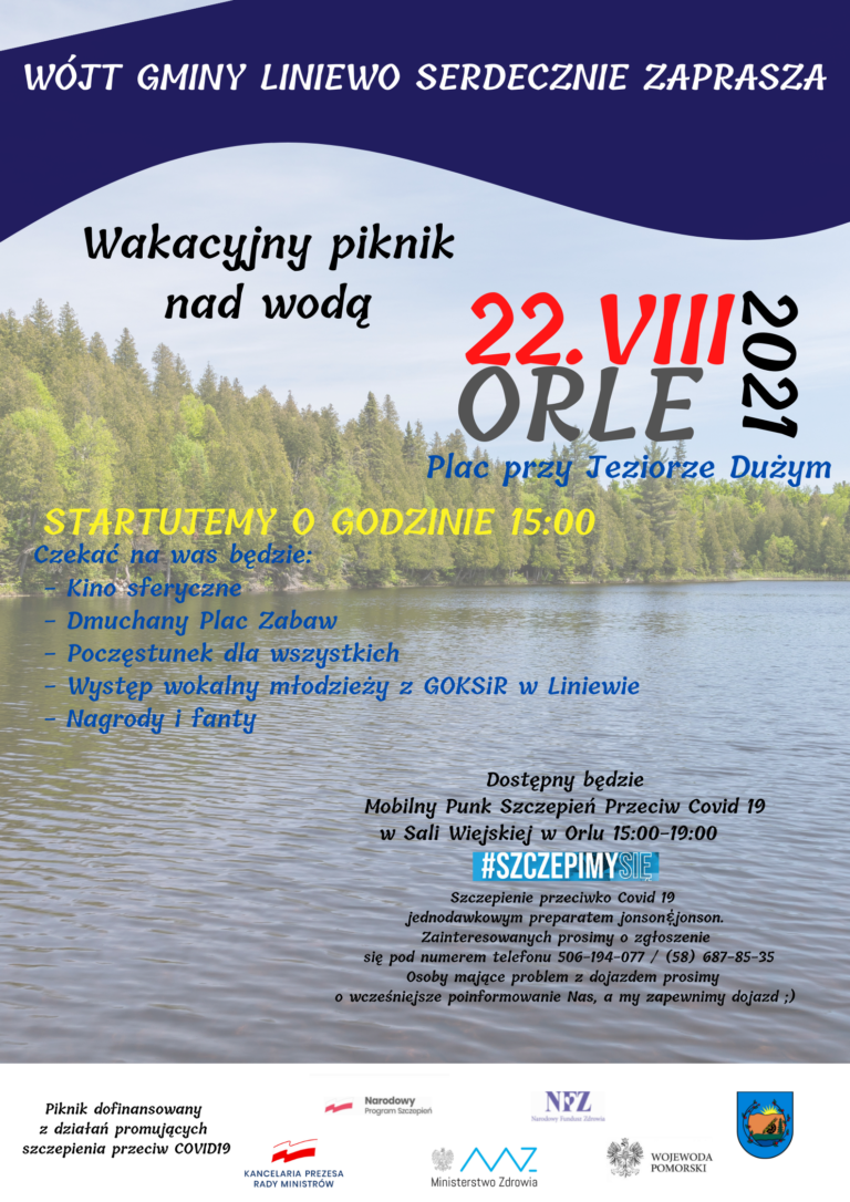 Wakacyjny piknik nad wodą