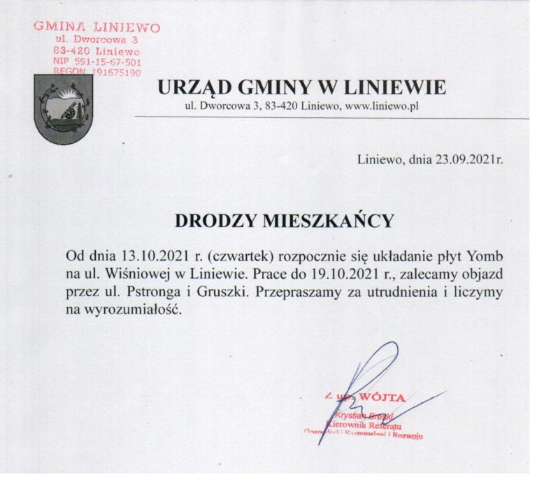 Utrudnienia w ruchu do 19 października