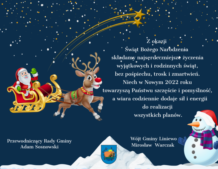 Serdeczne życzenia Świąteczne i Noworoczne