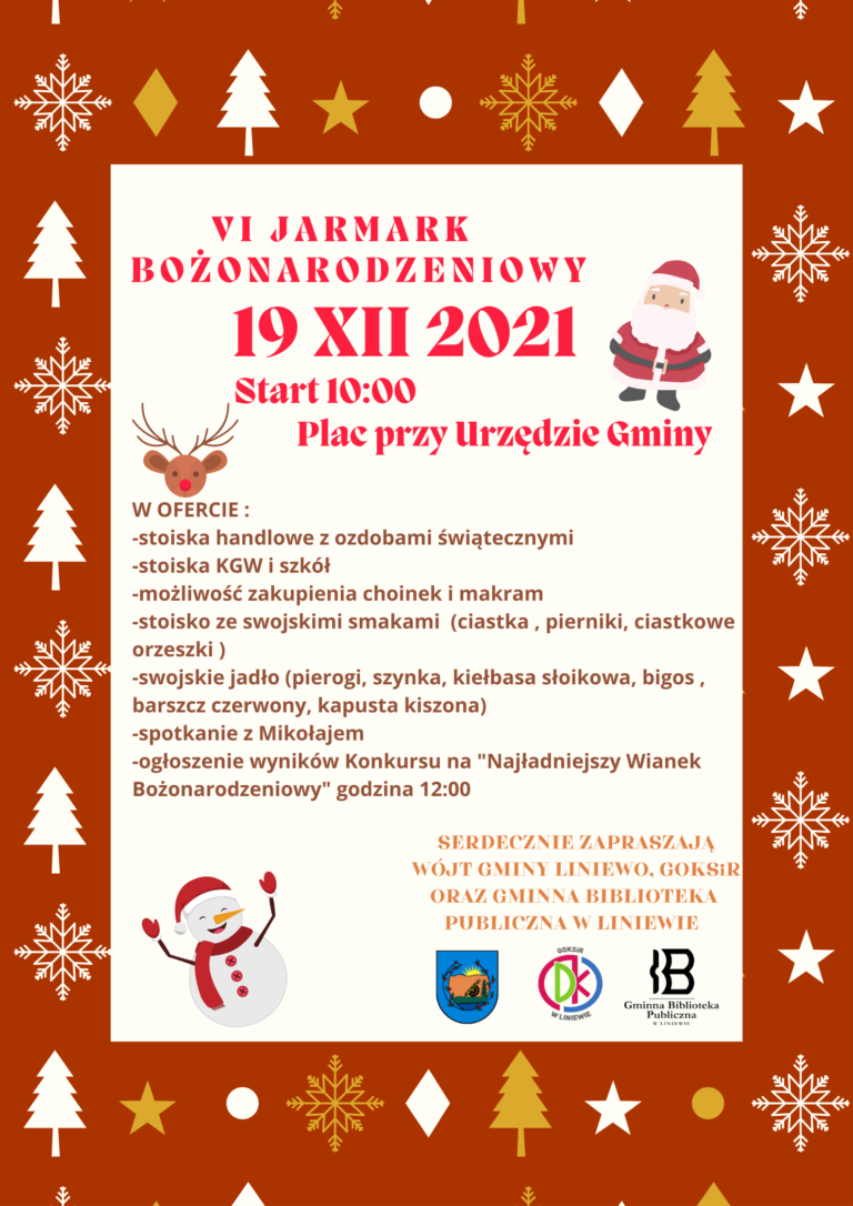 VI Jarmark Bożonarodzeniowy w Liniewie
