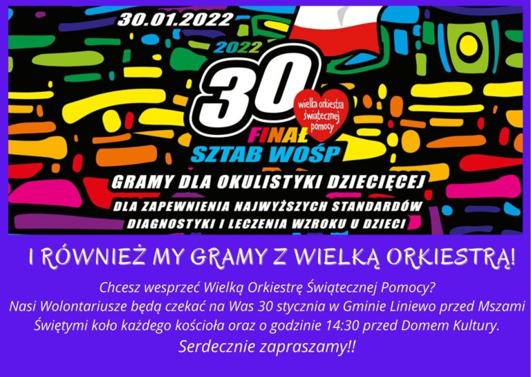 WOŚP Gramy dla okulistyki dziecięcej