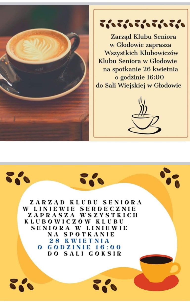Spotkanie Klubu Seniora w Głodowie i Liniewie