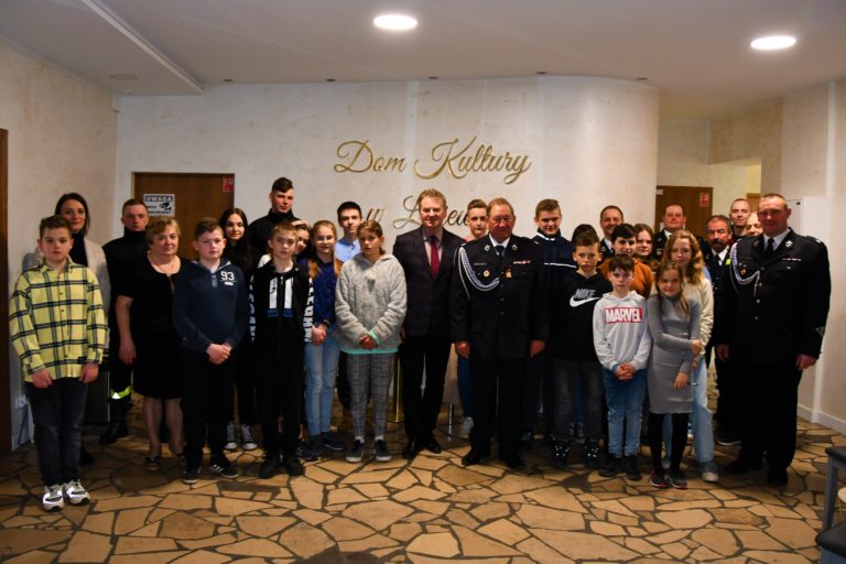 Gminne eliminacje do Ogólnopolskiego Turnieju Wiedzy Pożarniczej „MŁODZIEŻ ZAPOBIEGA POŻAROM”