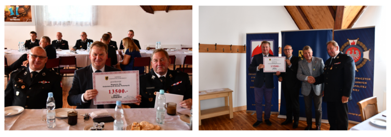 Wsparcie Marszałka Województwa Pomorskiego dla Ochotniczych Straży Pożarnych