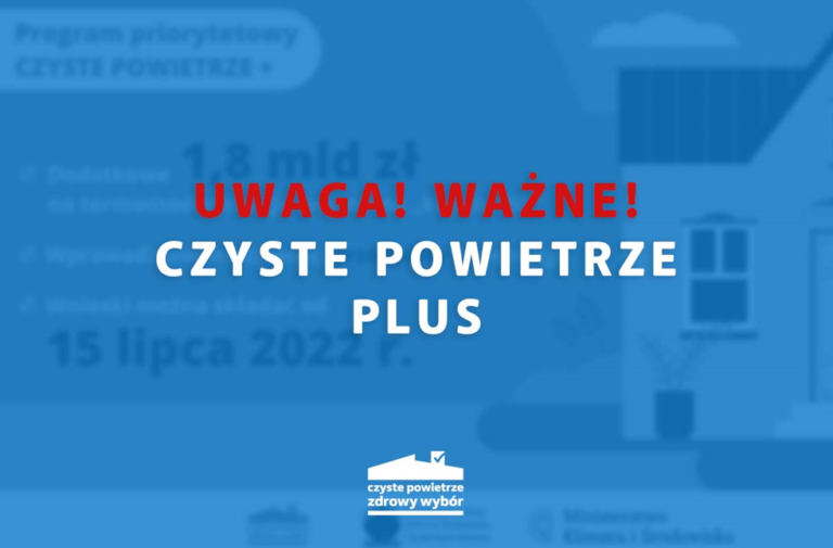 Zmiana w Programie Czyste Powietrze!