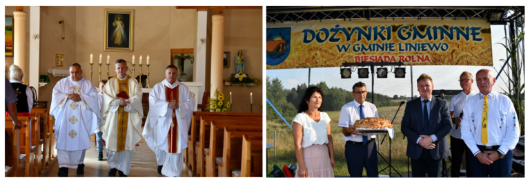 Biesiada Rolna czyli tradycyjne Dożynki w Gminie Liniewo