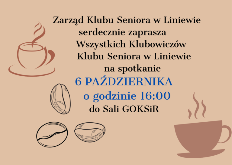 Spotkanie Klubu Seniora w Liniewie