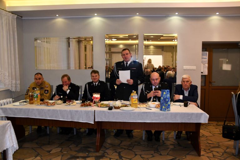 Zebranie sprawozdawcze OSP z  Liniewa
