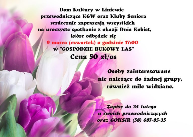 Dzień Kobiet w Gospodzie Bukowy Las