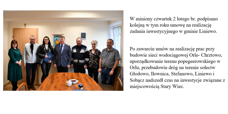 Umowy na kolejne inwestycje