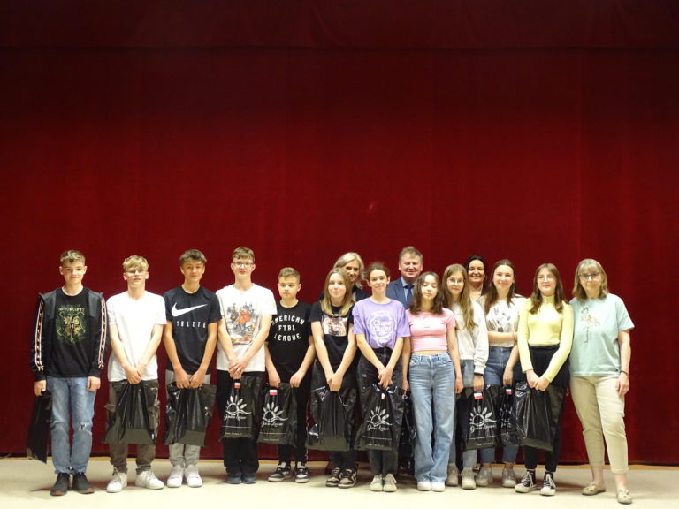 Dzieci z zaprzyjaźnionej gminy Ebsdorfergrund z wizytą w Liniewie