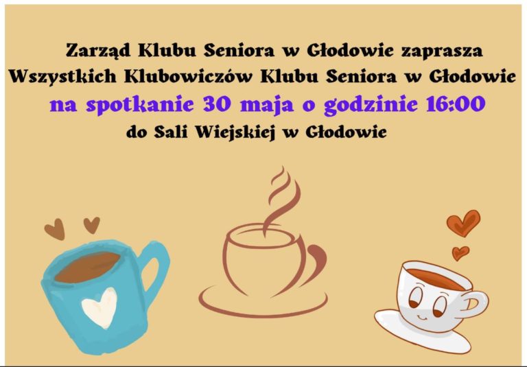 Spotkanie Klubu Seniora w Głodowie