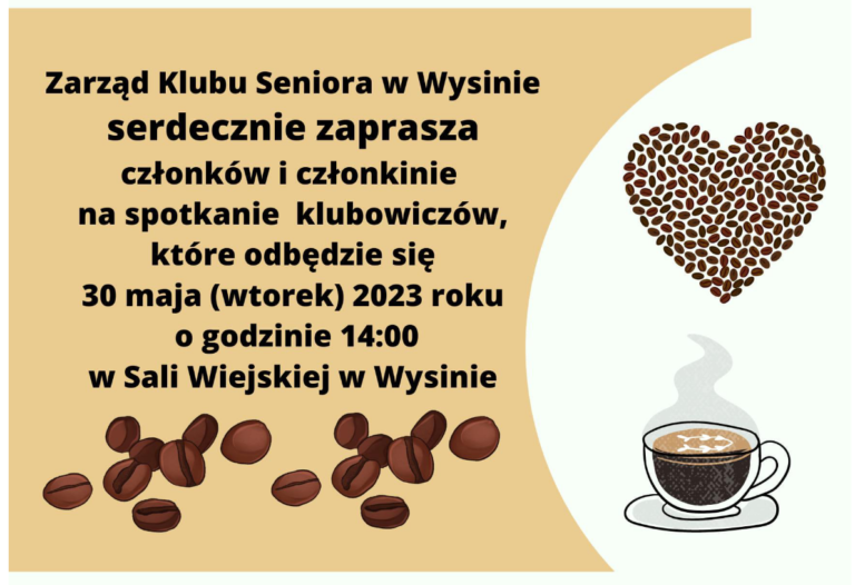 Spotkanie Klubu Seniora w Wysinie
