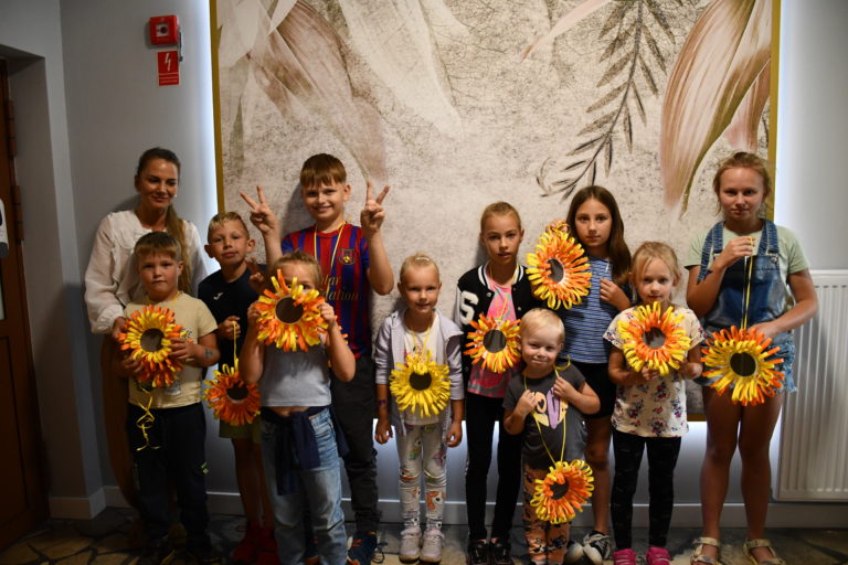 Zajęcia w bibliotece w Liniewie