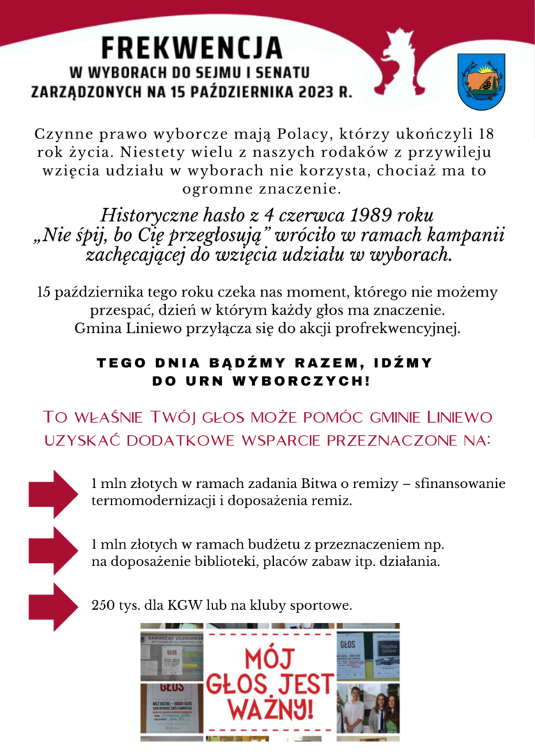 Twój głos jest ważny!