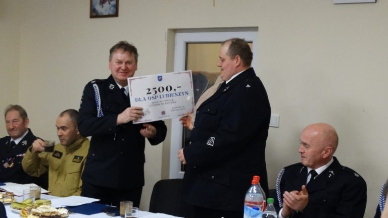 Pierwsze Walne Zebranie Sprawozdawcze za 2023 rok w OSP Lubieszyn