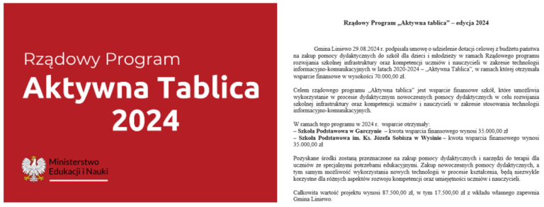 Program „Aktywna Tablica”