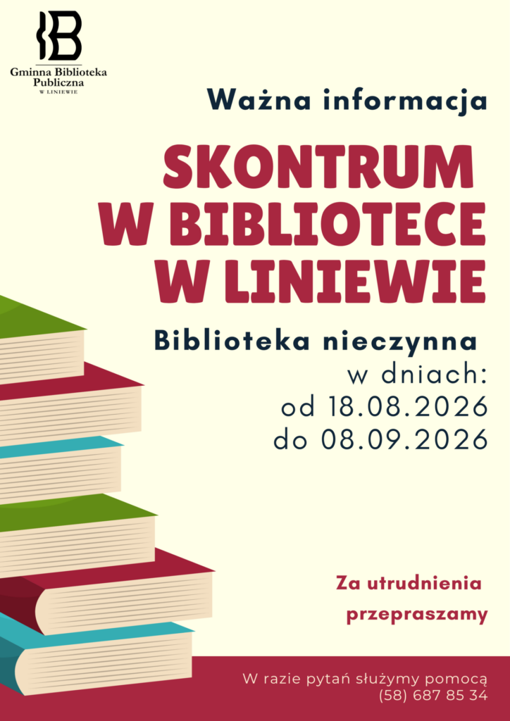 red illustrated book donation poster