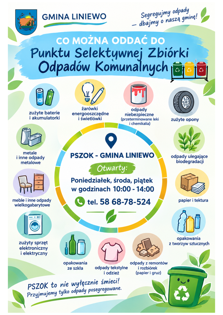 plakat godzin otwarcia pszoku